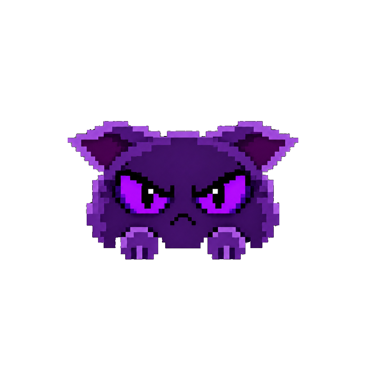 Grumpy Purple template